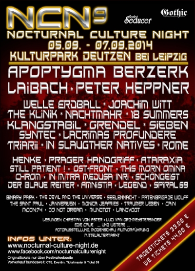 NCN9 2014 Flyer